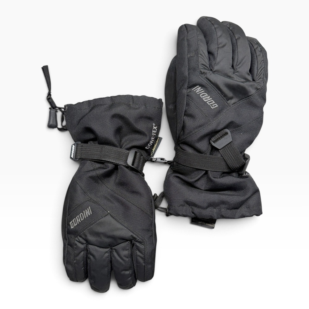 Gordini GTX Versatile Systems Gore-Tex Black Winter Ski Gloves Mens Medium
